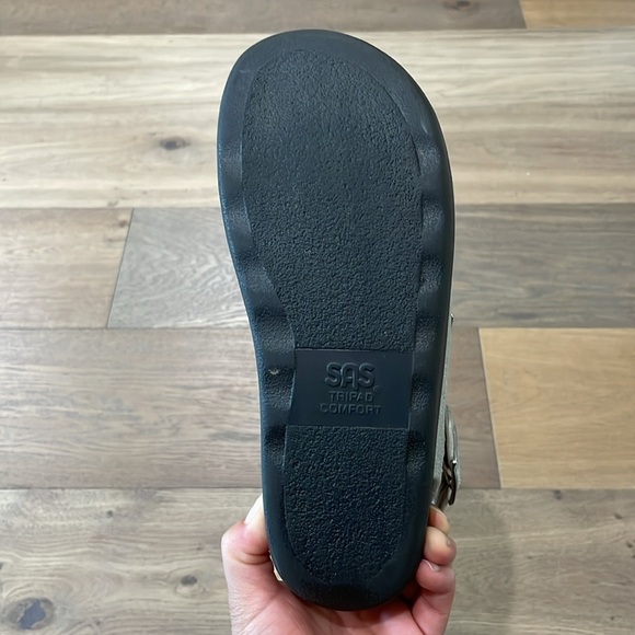 SAS Tripad Women's Size 10M Comfort Relaxed Leather Sandals Strap Buckles - Picture 13 of 14